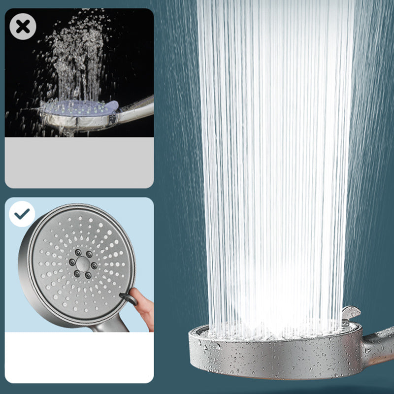 Moderns Spray Head Round Handheld Water Filtration Shower Head Self-Cleaning