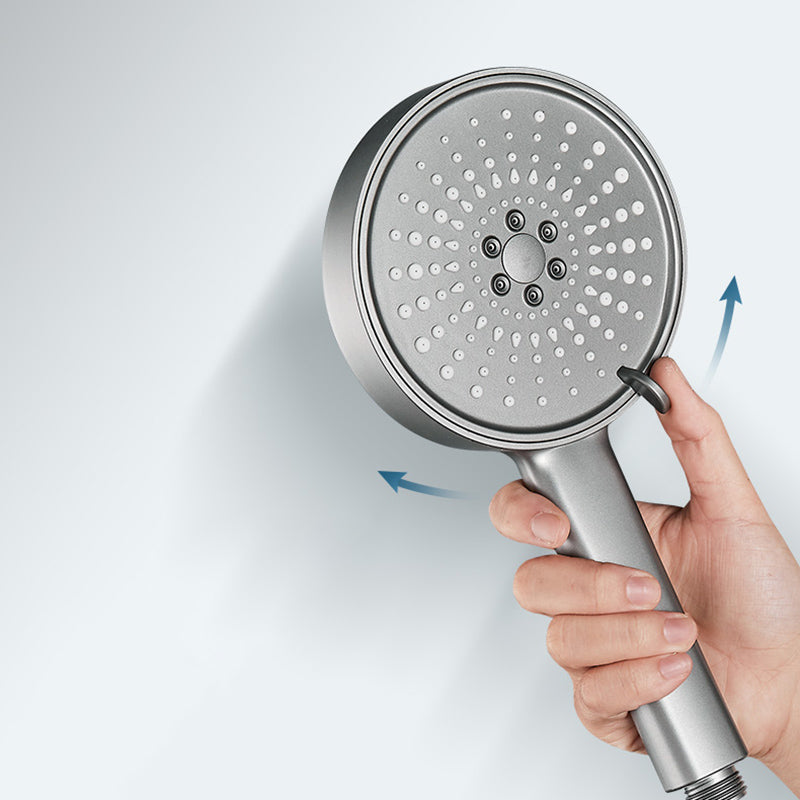 Moderns Spray Head Round Handheld Water Filtration Shower Head Self-Cleaning