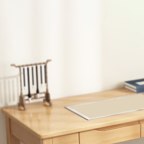 Wooden Rectangle Office Desk Modern Style Computer Desk with Drawers