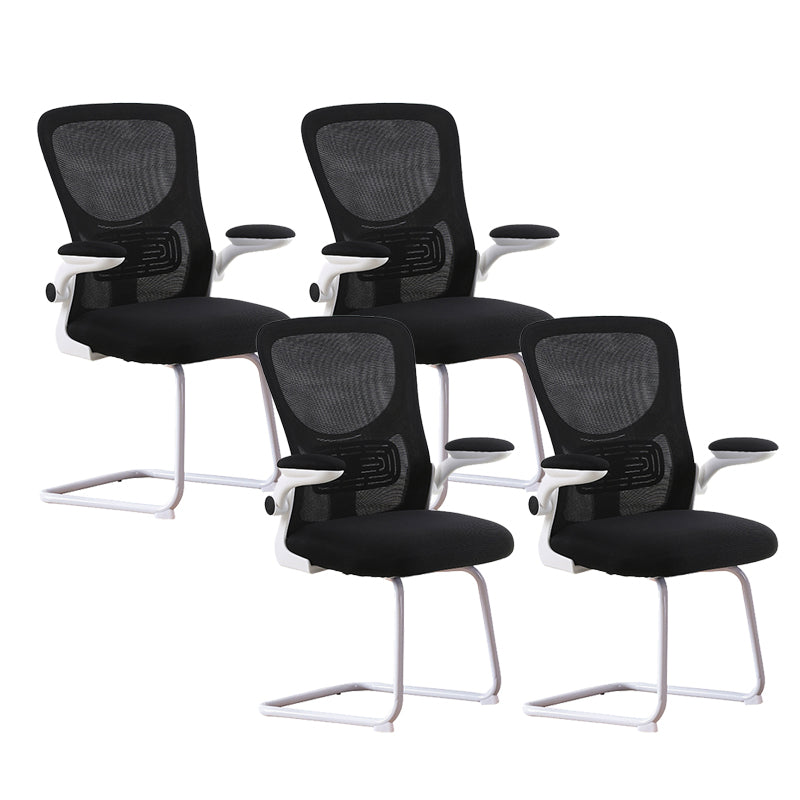 Modern Arms Included Chair High-Back Mesh Desk Chair in Black/ Green/ Gray/ Blue /Pink