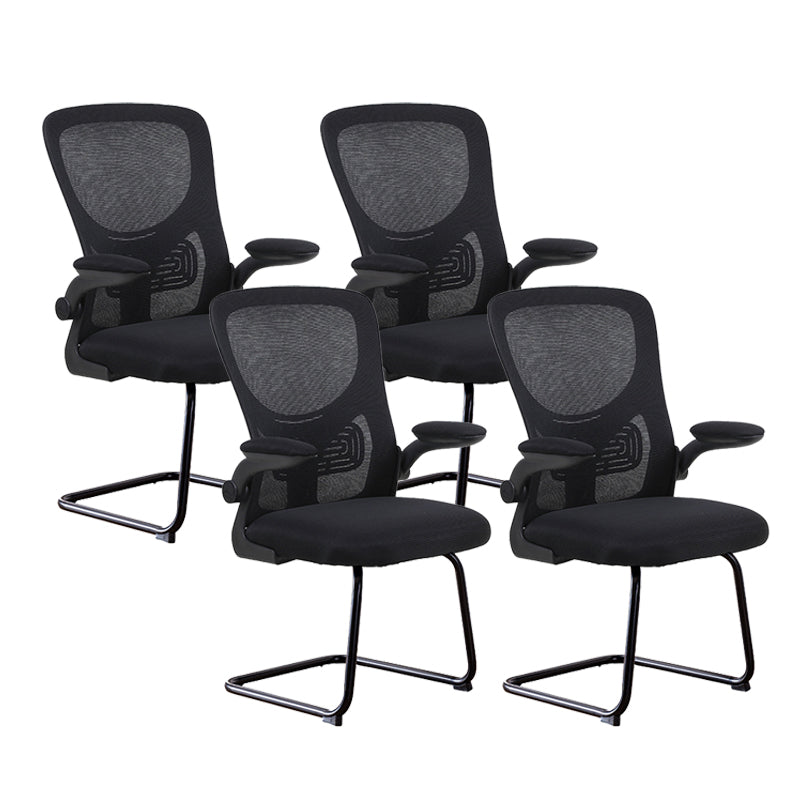 Modern Arms Included Chair High-Back Mesh Desk Chair in Black/ Green/ Gray/ Blue /Pink