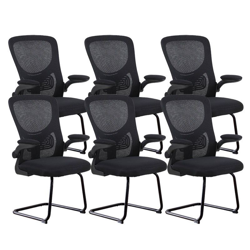 Modern Arms Included Chair High-Back Mesh Desk Chair in Black/ Green/ Gray/ Blue /Pink