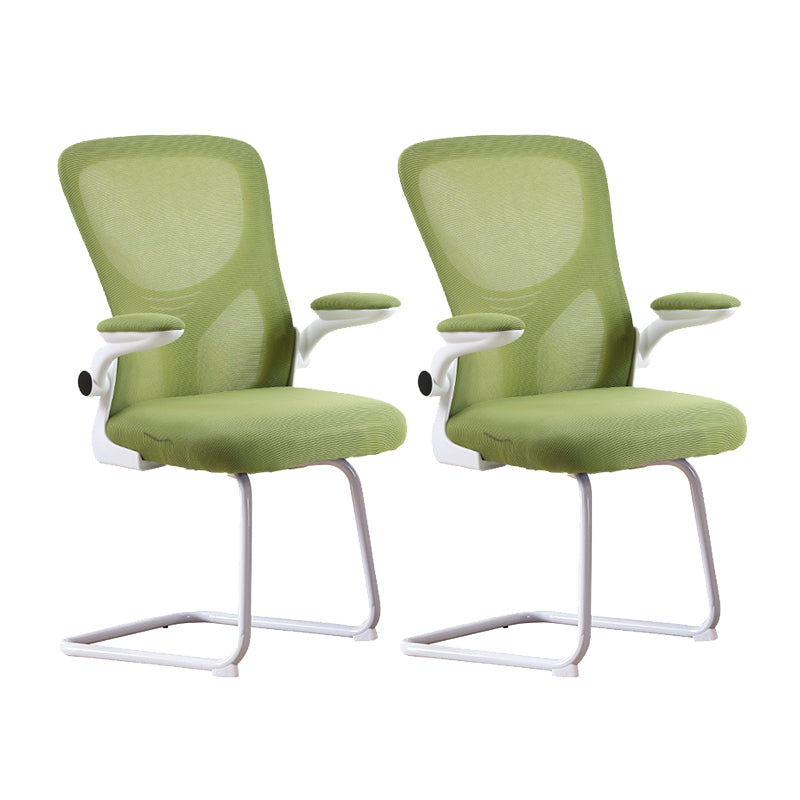 Modern Arms Included Chair High-Back Mesh Desk Chair in Black/ Green/ Gray/ Blue /Pink