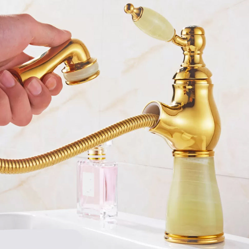 Luxury Vessel Faucet Lever Handle Low Arc Vessel Sink Bathroom Faucet