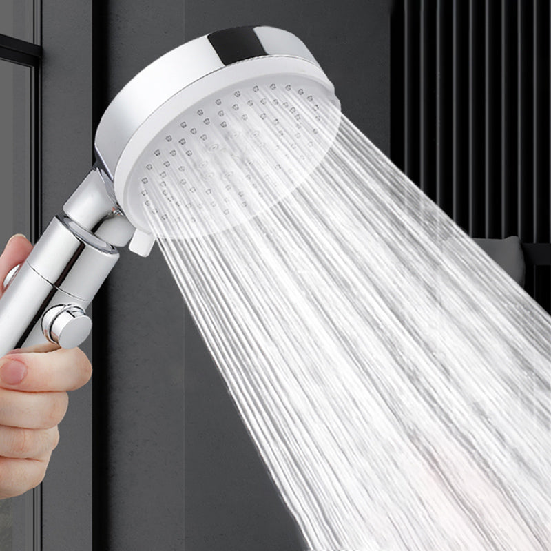 3 Sprays Shower Head Adjustable Spray Pattern Swivel Handheld Shower Head