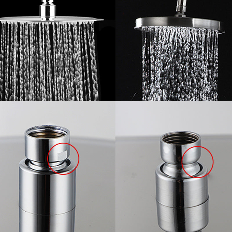 Fixed Large Shower Head Standard Spray Pattern Large Shower Head