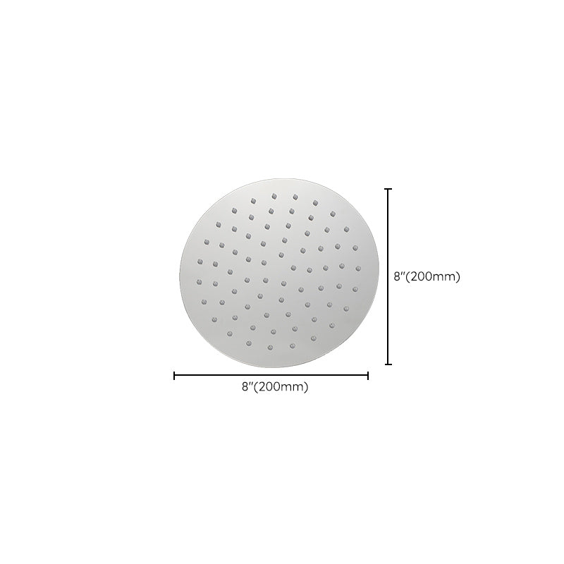 Fixed Large Shower Head Standard Spray Pattern Large Shower Head