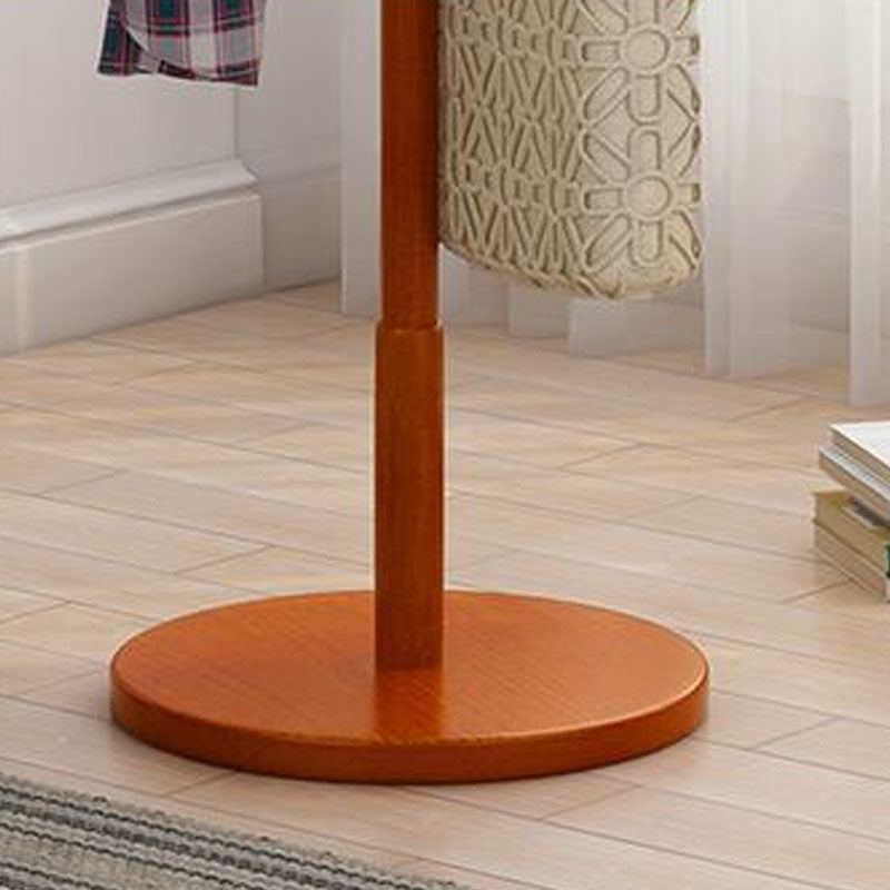 Free Standing Hall Stand Wooden Mid-Century Modern Hall Stand