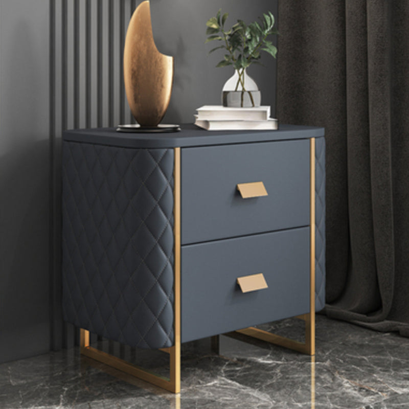 Drawers Included Bedside Cabinet Modern Bed Nightstand for Bedroom