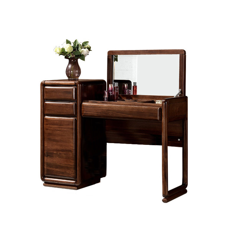 Traditions With 3 Drawers Bedroom Mirror Solid Wood Vanity Dressing Table