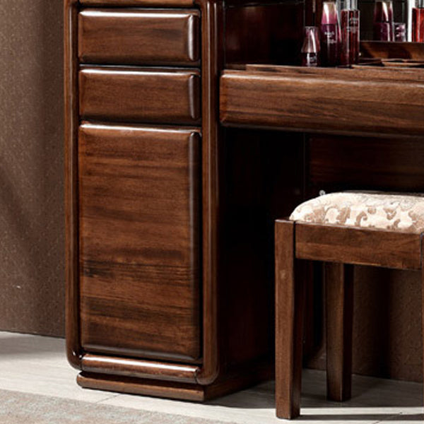 Traditions With 3 Drawers Bedroom Mirror Solid Wood Vanity Dressing Table