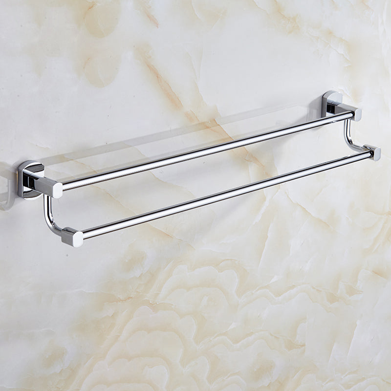 Modern Bath Hardware Set Stainless Steel Bath Shelf Towel Bar Bathroom Accessory Kit