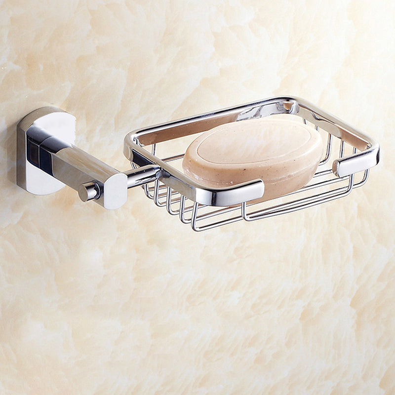 Modern Bath Hardware Set Stainless Steel Bath Shelf Towel Bar Bathroom Accessory Kit