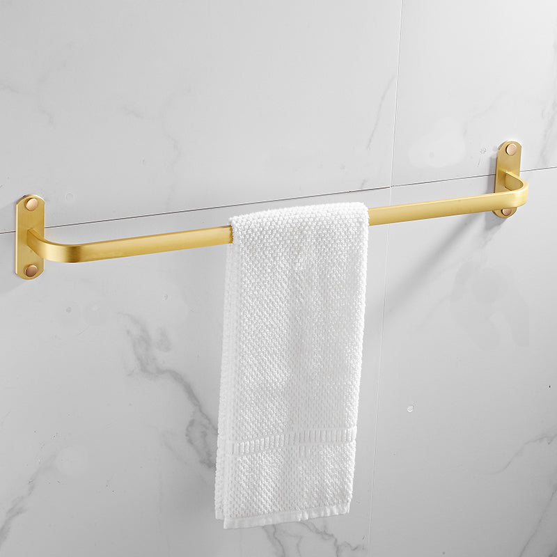 Modern Gold Bathroom Accessory Kit Towel Bar Bath Shelf Bath Hardware Set