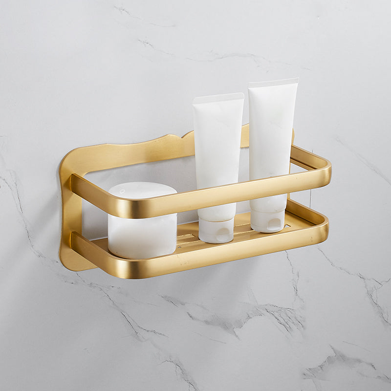 Modern Gold Bathroom Accessory Kit Towel Bar Bath Shelf Bath Hardware Set