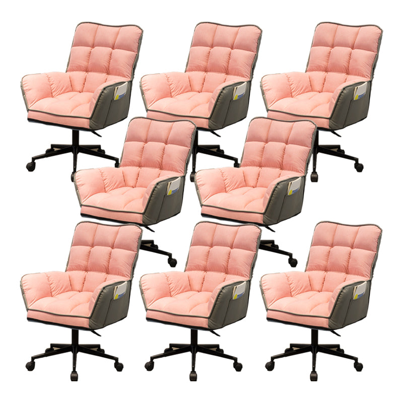 Armless Office Chair Modern No Distressing Ergonomic Desk Chair