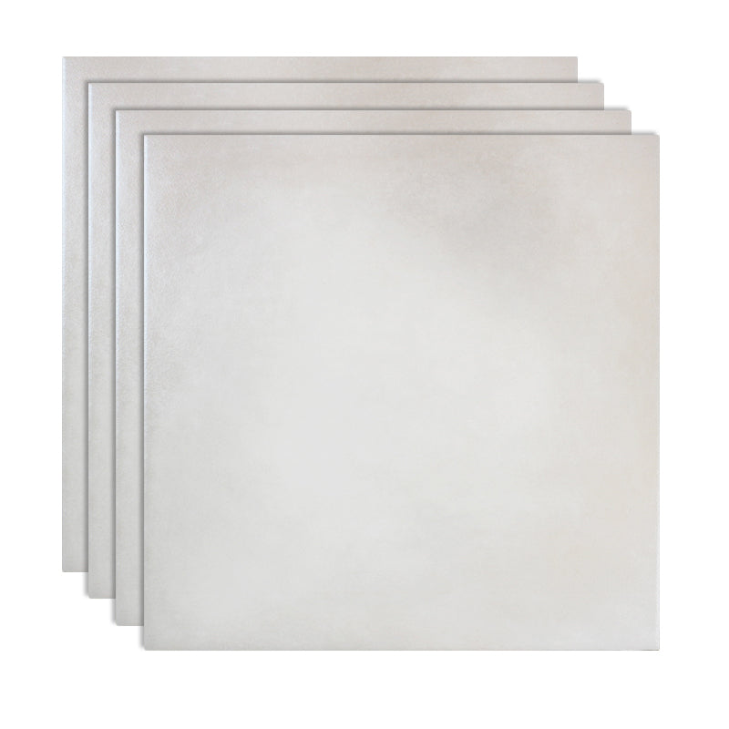 Traditional Style Slip Resistant Tile Matte Straight Edge Square Floor Tile