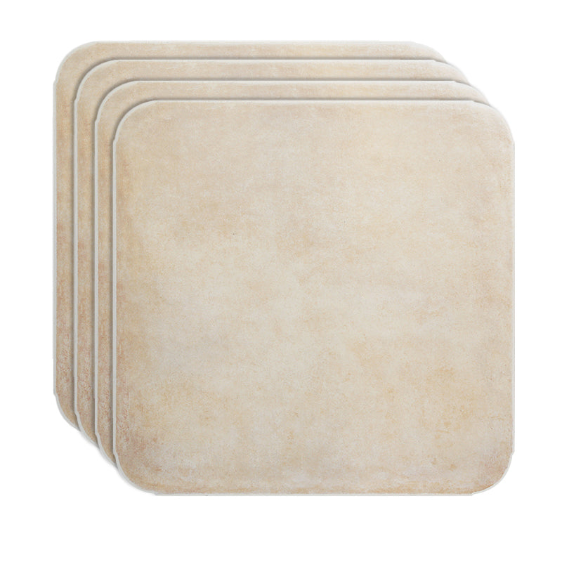 Traditional Style Slip Resistant Tile Matte Straight Edge Square Floor Tile