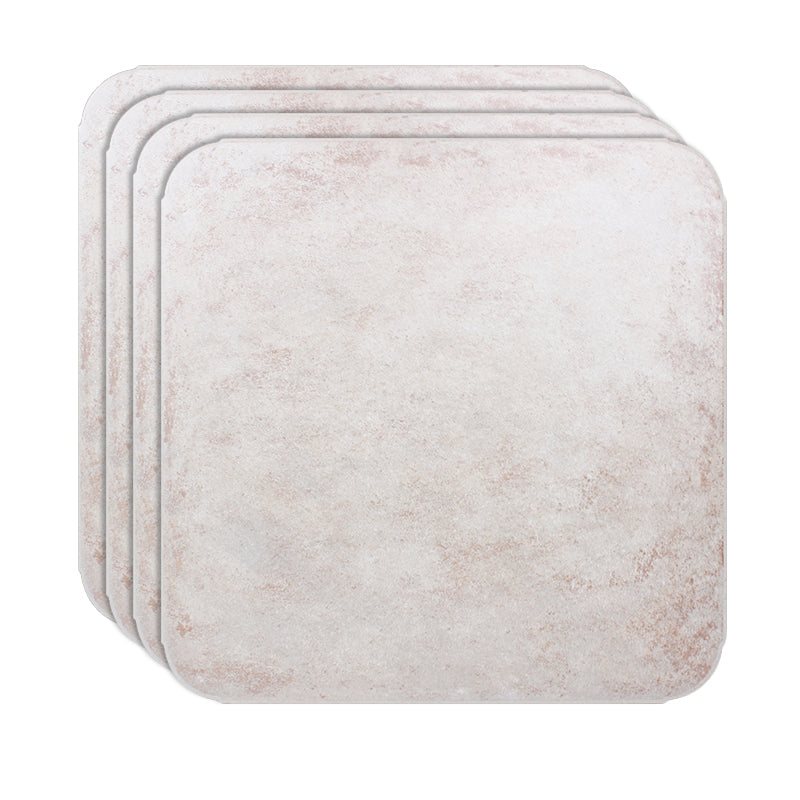 Traditional Style Slip Resistant Tile Matte Straight Edge Square Floor Tile