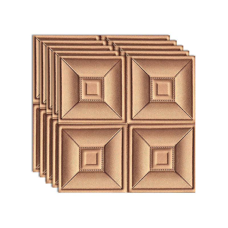 3D Wall Plate Gorgeous Style Simple Home Living Room Wall Panel (10-Pack)