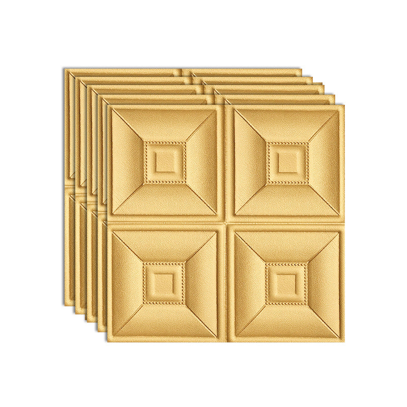 3D Wall Plate Gorgeous Style Simple Home Living Room Wall Panel (10-Pack)