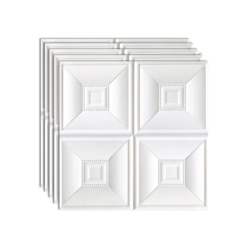 3D Wall Plate Gorgeous Style Simple Home Living Room Wall Panel (10-Pack)