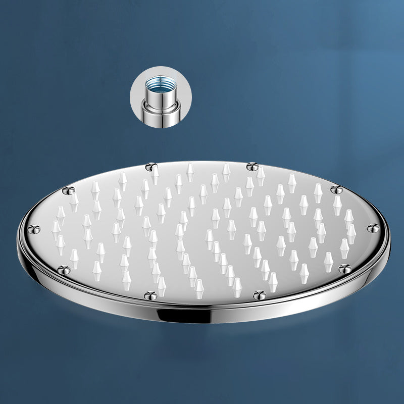 Fixed Square Shower Head Standard Spray Pattern Large Shower Head