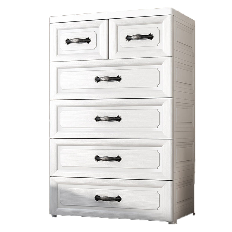 Scandinavian Nursery Dresser Chest Kids Nightstand with 6/5/10/12 Drawers