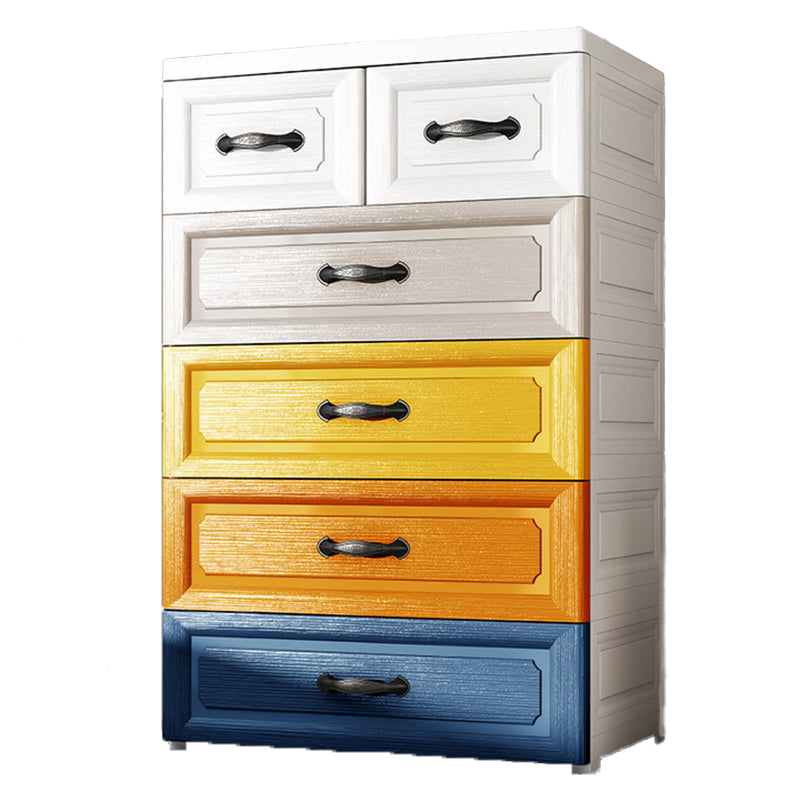 Scandinavian Nursery Dresser Chest Kids Nightstand with 6/5/10/12 Drawers