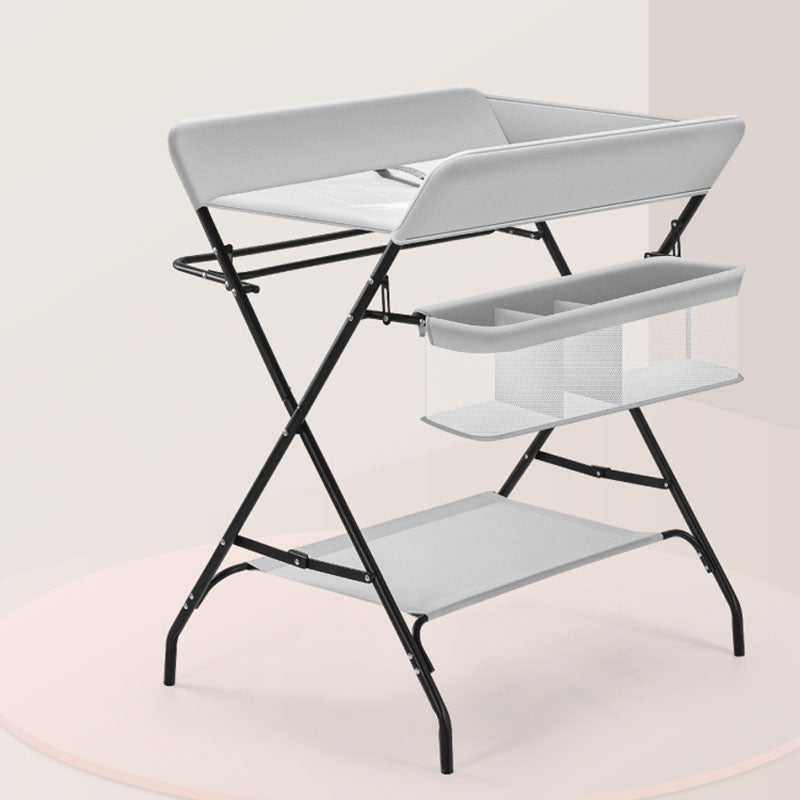 Modern Metal Changing Table Safety Rails Baby Changing Table