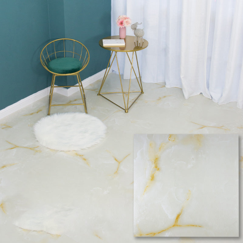 Modern Indoor Vinyl Flooring Marble Print Peel and Stick Vinyl Flooring