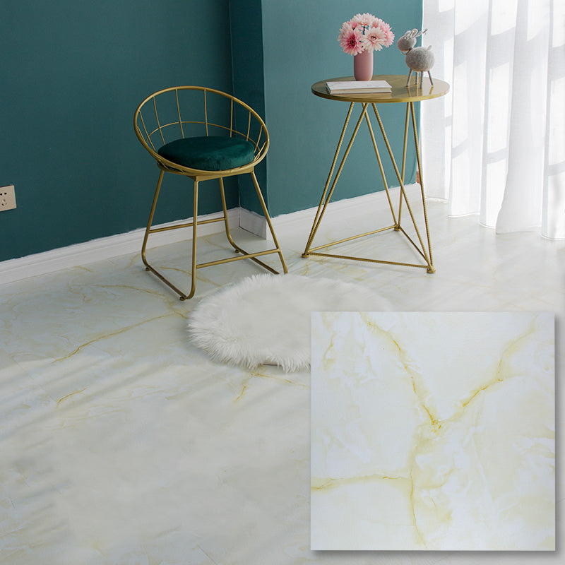 Modern Indoor Vinyl Flooring Marble Print Peel and Stick Vinyl Flooring