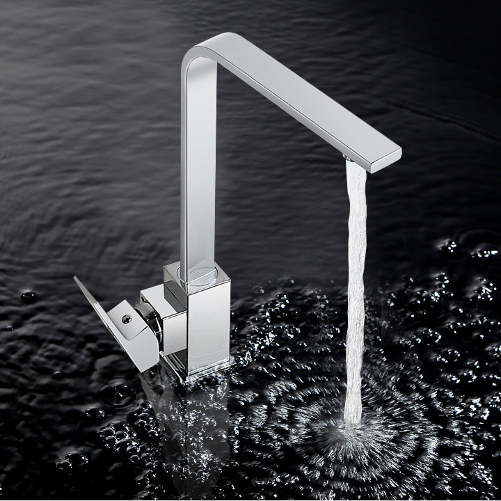 Modern Spring Spout Water Filler One Handle High Arch Meta Kitchen Faucet