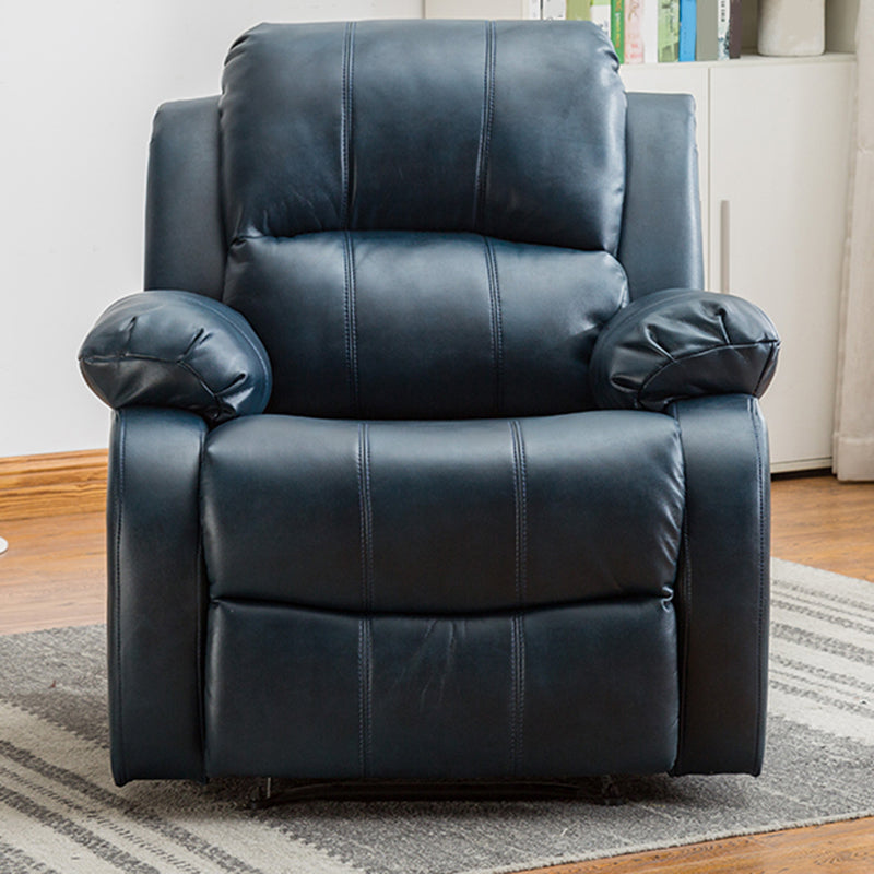 Traditional Swivel Rocker Standard Recliner 35.4" Wide Solid Color Recliner Chair