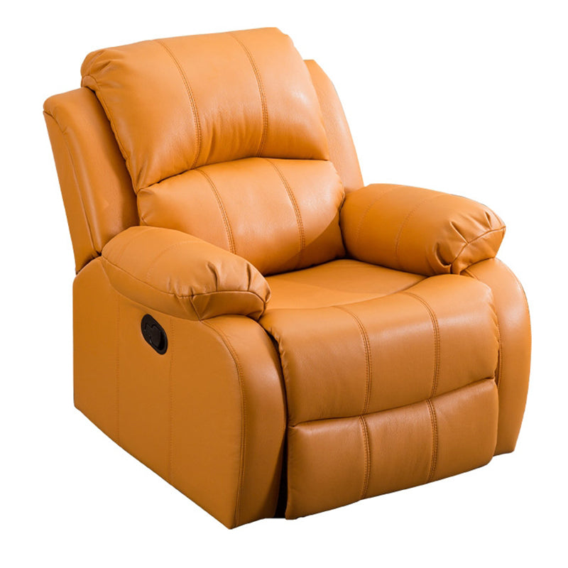 Traditional Swivel Rocker Standard Recliner 35.4" Wide Solid Color Recliner Chair