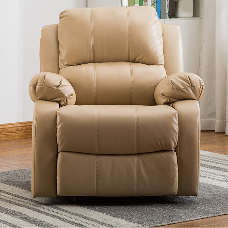 Traditional Swivel Rocker Standard Recliner 35.4" Wide Solid Color Recliner Chair