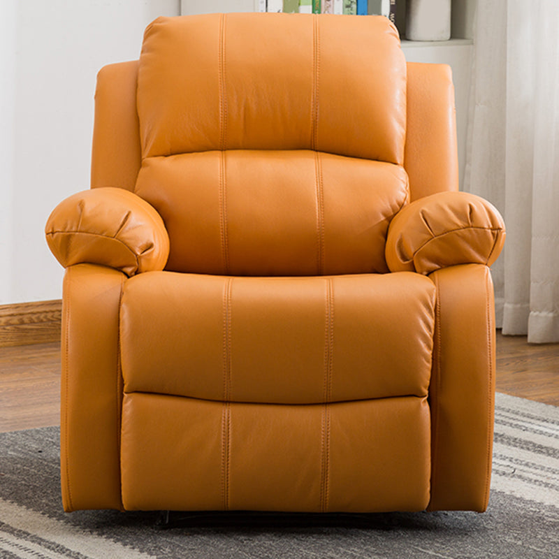 Traditional Swivel Rocker Standard Recliner 35.4" Wide Solid Color Recliner Chair