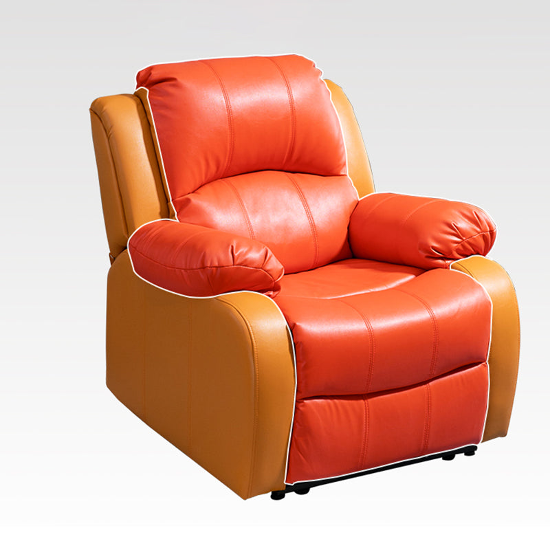 Traditional Swivel Rocker Standard Recliner 35.4" Wide Solid Color Recliner Chair