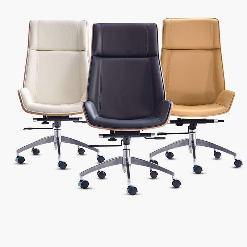 Modern Swivel Office Chair Executive High Back Managers Chair