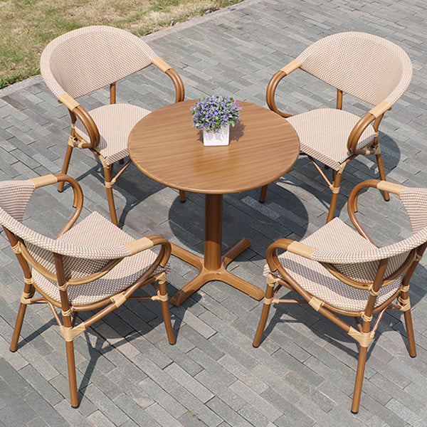 Contemporary Water Resistant Dining Table 2-Seater Patio Table