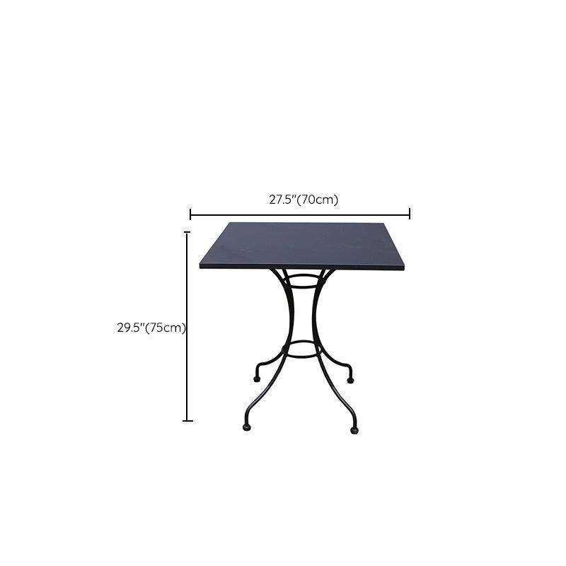 Contemporary Water Resistant Dining Table 2-Seater Patio Table