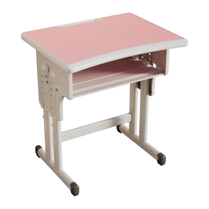 School Kids Desks Modern Adjustable Writing Desk with Storage