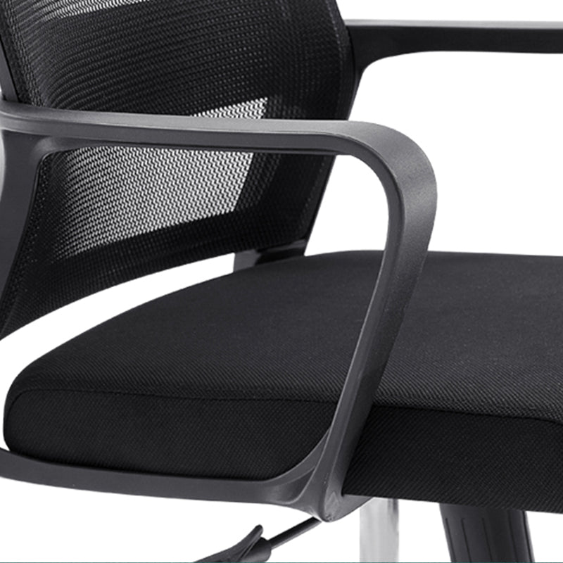 Modern Office Chair Fixed Arms No Distressing Ergonomic Chair with Breathable Back