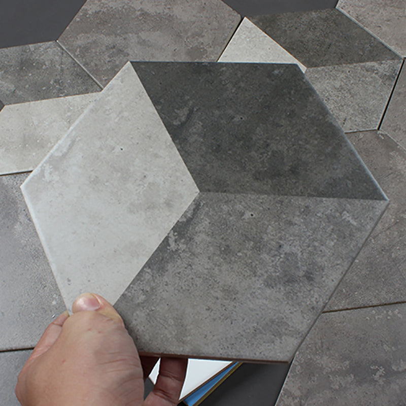 Modern Style Square Floor Tile Straight Edge Waterproof Concrete Floor Tile