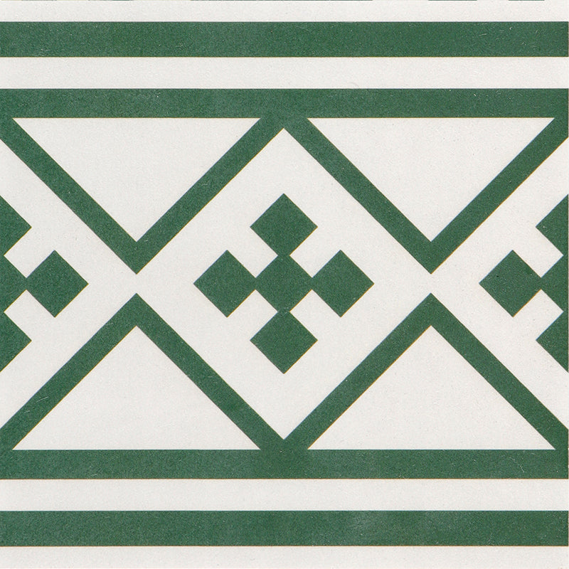 Modern Style Floor Tile Moroccan Print Straight Edge Square Waterproof Floor Tile