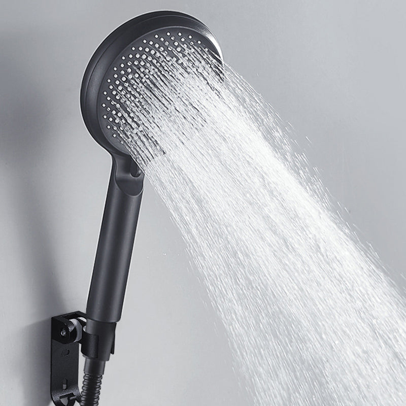 Plastic Handheld Shower Head Adjustable Spray Pattern Shower Head