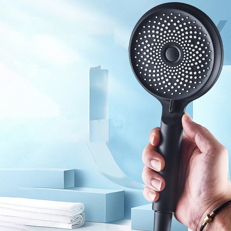 Plastic Handheld Shower Head Adjustable Spray Pattern Shower Head