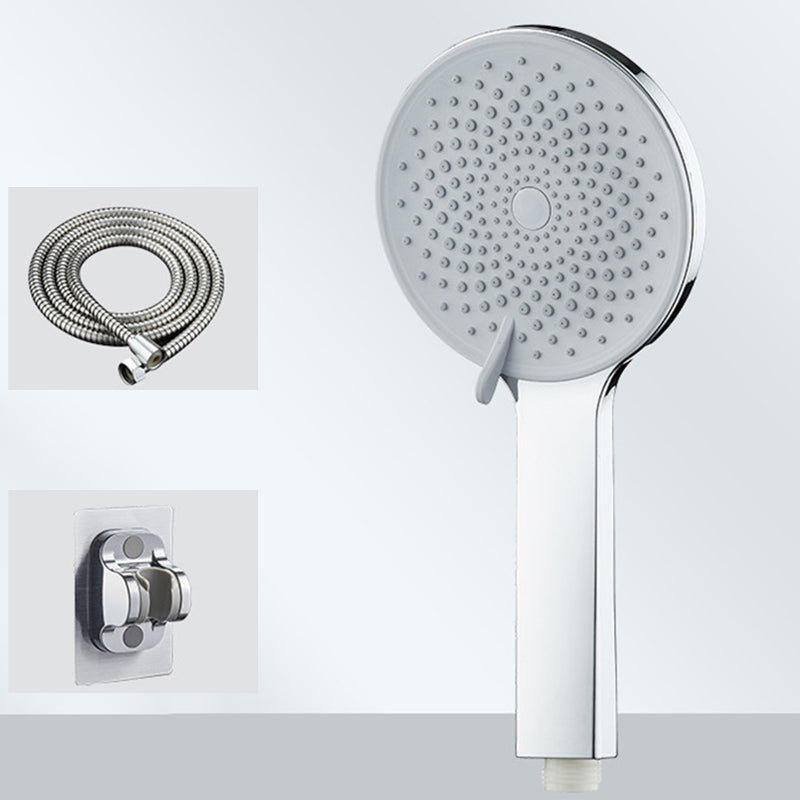 Plastic Handheld Shower Head Adjustable Spray Pattern Shower Head