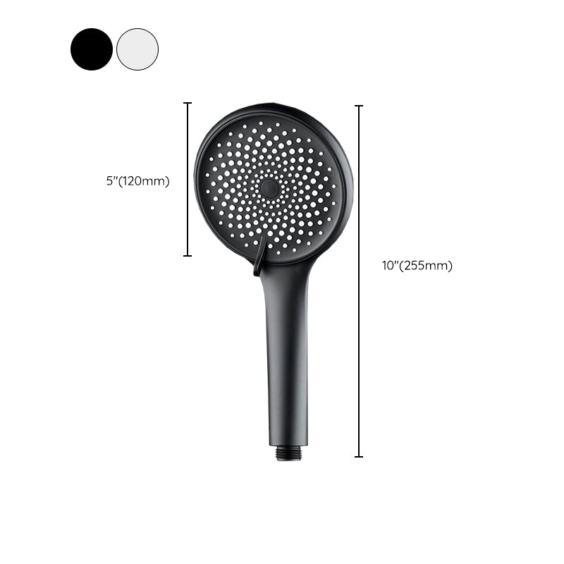 Plastic Handheld Shower Head Adjustable Spray Pattern Shower Head