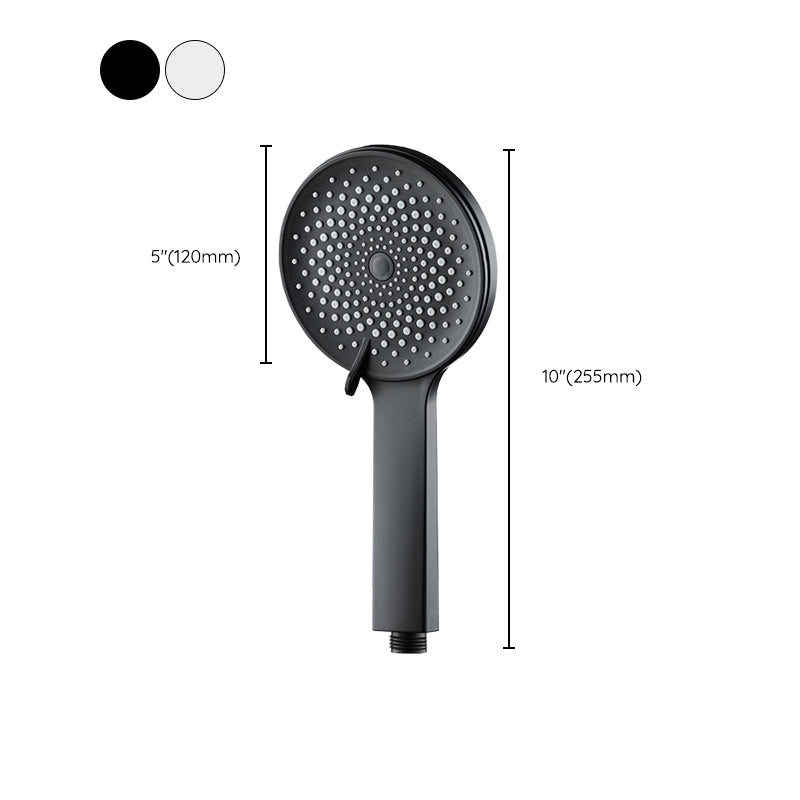 Plastic Handheld Shower Head Adjustable Spray Pattern Shower Head